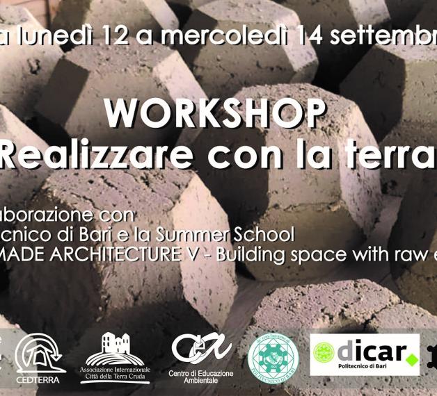 Workshop "Realizzare con la terra"